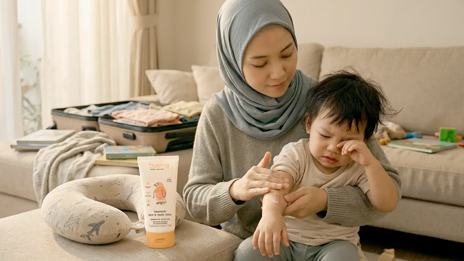 5 Cara Ampuh Atasi Masalah Kulit Anak Setelah Perjalanan Jauh, Bubu Wajib Tahu!